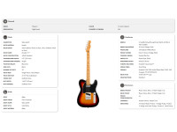 Fender Player II Telecaster Maple Fingerboard 3-Color Sunburst Fender Player II Telecaster Maple Fingerboard 3-Color Sunburst